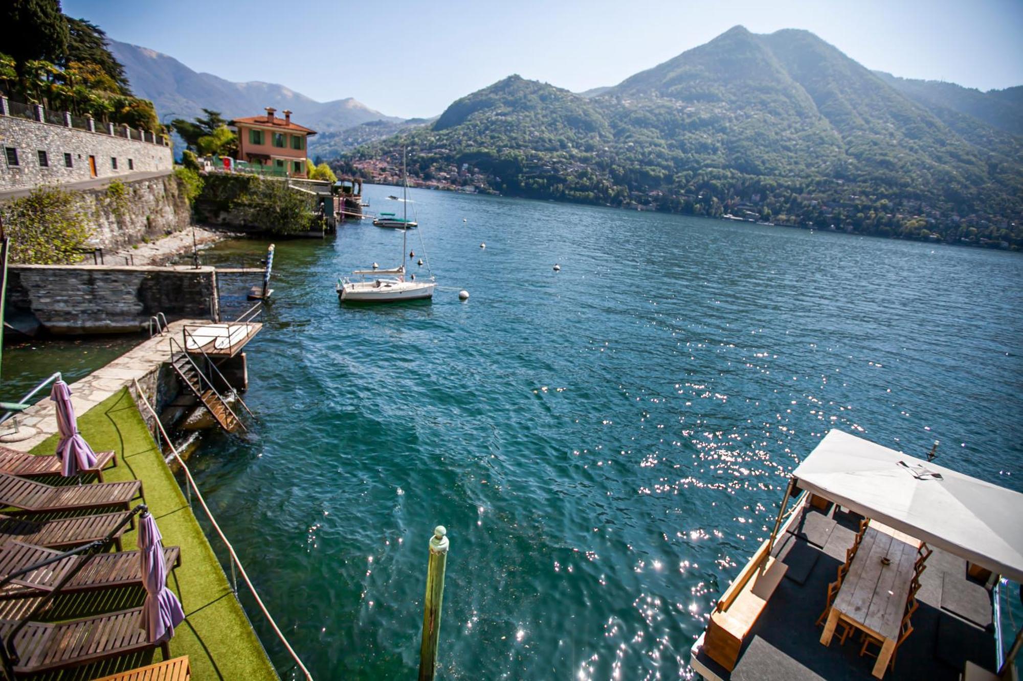 Hotel Darsena Di Riva Grande à Moltrasio Extérieur photo