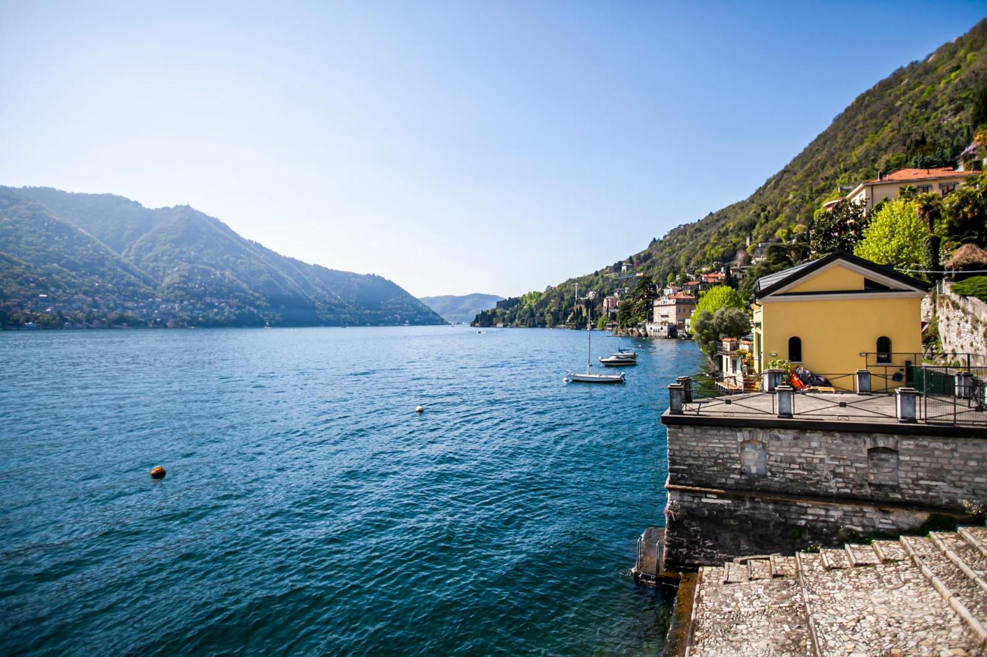 Hotel Darsena Di Riva Grande à Moltrasio Extérieur photo